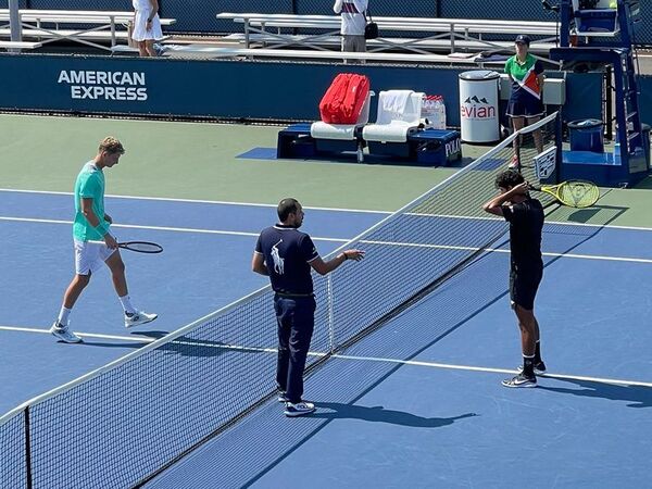 Adolfo Daniel Vallejo quedó eliminado del US Open Júnior - Tenis - ABC Color