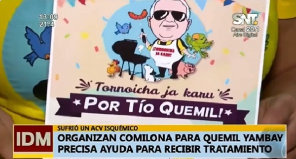 Invitan a festival a beneficio de Quemil Yambay