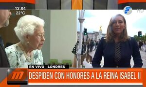 Despiden con honores a la reina Isabel II de Inglaterra | Telefuturo