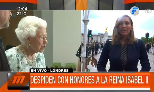 Despiden con honores a la reina Isabel II de Inglaterra | Telefuturo