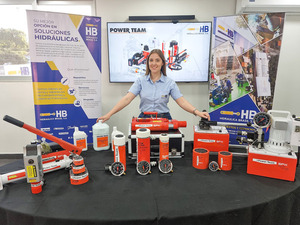Hidráulica Brasil dispone de la gama completa de equipos Power Team
