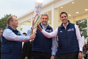 Paraguay enciende la llama suramericana para los Juegos Asu2022 - .::Agencia IP::.
