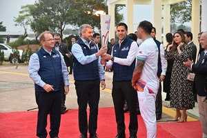 Juegos Odesur: Paraguay recibió la llama olímpica - Unicanal