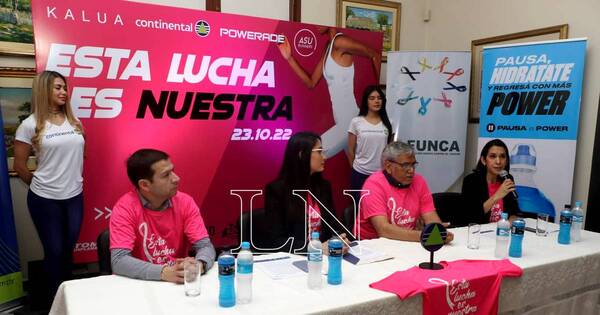 La Nación / Octubre Rosa: preparan corrida a beneficio de fundación Unidos Contra el Cáncer