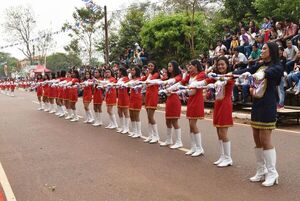 Bullicio juvenil en  festejos por 30 años del distrito - Aniversario de Guayaybí - ABC Color