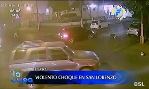 Violento choque en San Lorenzo | Telefuturo