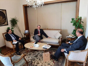 Embajador en Egipto se reunió con nuevo viceministro para las Américas de la Cancillería egipcia