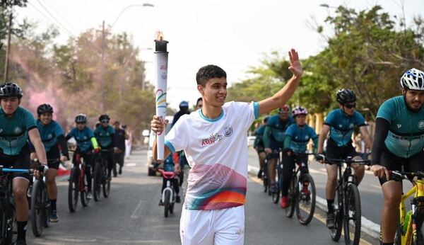 Fuego Suramericano para los Juegos Asu2022 ya está en el Chaco paraguayo - .::Agencia IP::.