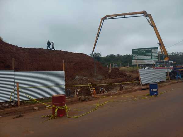 Avanza construcción del primer tramo de la Red Ferroviaria de Encarnación