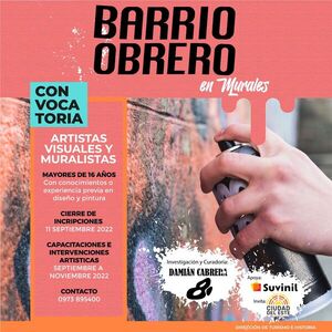 Convocan a artistas para el Proyecto Barrio Obrero Murales - La Clave