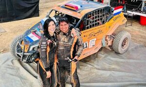 Mirna Pereira, triunfando en rally internacional