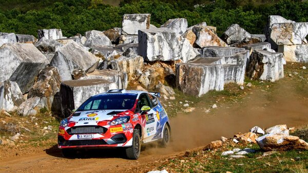 Estelar actuación de los paraguayos en la etapa 2 del Rally de Acrópolis