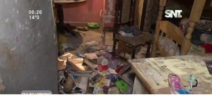 Devastador incendio destruyó una casa - SNT