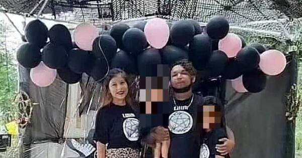 La Nación / ¿Temática satánica? inusual celebración del primer año de una beba generó revuelo en redes