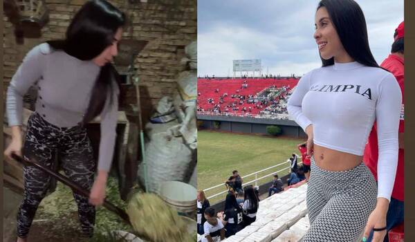 Crónica / [VIDEO] Así ayuda la madrina del Olimpia a su familia en su valle