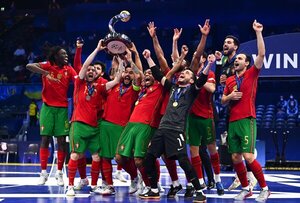 Portugal superó a Rusia y conquistó la Eurocopa 2022 de Futsal | 1000 Noticias