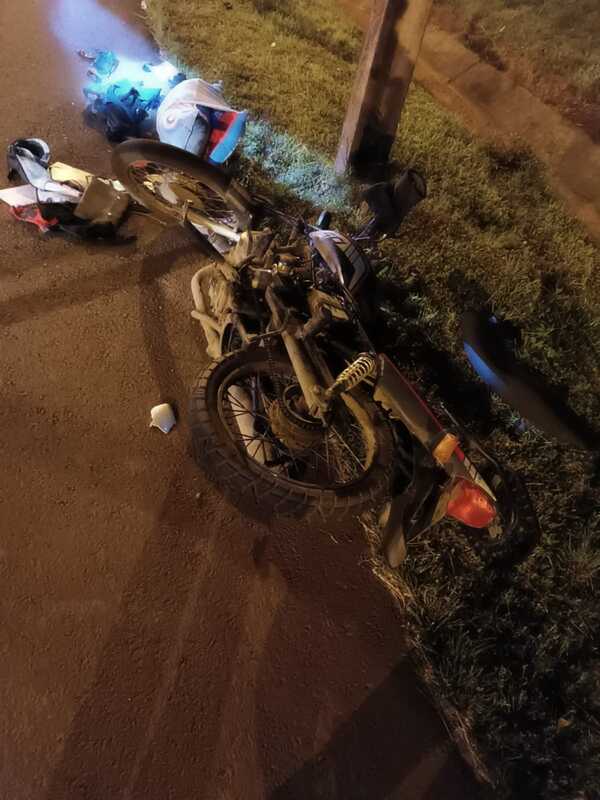 Motociclista fallece en accidente sobre Ruta PY01 en Encarnación