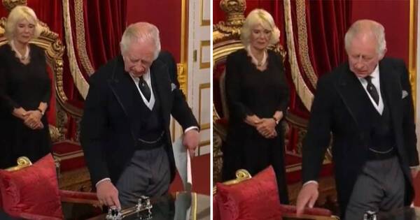 La Nación / El llamativo gesto de rey Carlos III que enfureció a las redes