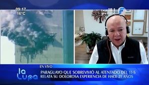 Paraguayo sobreviviente recuerda el atentado contra las Torres Gemelas