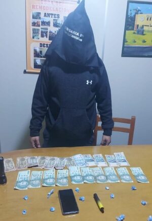 Detienen a joven con presunta cocaína en San Estanislao  - Interior - ABC Color