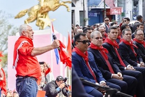 Colorados festejan separados por kilómetros