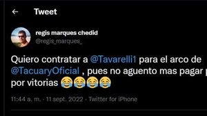 Regis Marques y un divertido cruce con Tavarelli