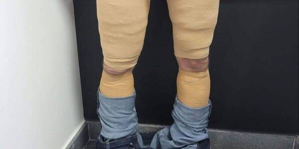 Crónica / Paraguayito intentó llevar a Europa "feroz bulto" entre las piernas