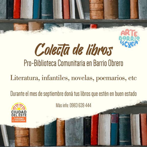 Inician recolección libros bajo el lema “Menos Face más Book” - Noticde.com