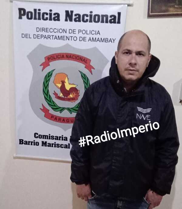 Brasileño buscado por tráfico de drogas fue detenido por violar régimen semi abierto - Radio Imperio