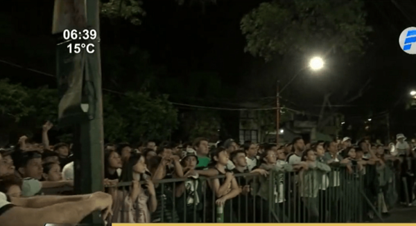 Olimpistas cerraron la avenida Mariscal Lopéz - Paraguaype.com