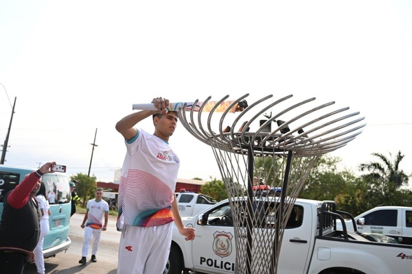 Celebraron inicio de recorrido de Fuego Suramericano en suelo chaqueño