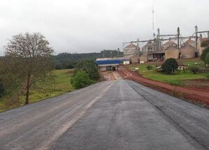 Corredor de Exportación: concluyó carpeta asfáltica en el acceso a Puerto Torocuá