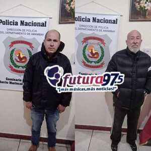 Padre e hijo detenidos por contar con orden de captura en el Brasil
