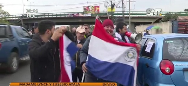 Madame Lynch: Trabajadores piden que bajen el precio del combustible - SNT
