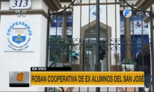 Asaltaron una cooperativa en Asunción | Telefuturo