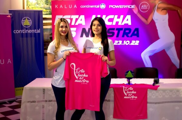 Presentaron la Corrida Octubre Rosa a beneficio de la Fundación Unidos Contra el Cáncer | Lambaré Informativo