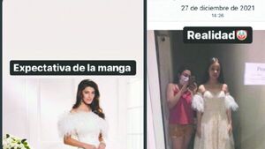 Lío por canje de lentes desató escraches por vestidos "feos"