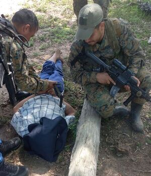 Tras enfrentamiento, capturan al “Patrón”, el criminal más buscado en el Sur - Policiales - ABC Color