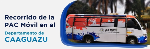 Servicios gratuitos del PAC Móvil estarán en Caaguazú