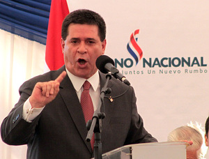 Sostienen que la oposición entregó a la Embajada de EE.UU. datos falsos contra Cartes - El Trueno