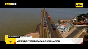 Viajes del tren Posadas - Encarnación  - ABC Noticias - ABC Color