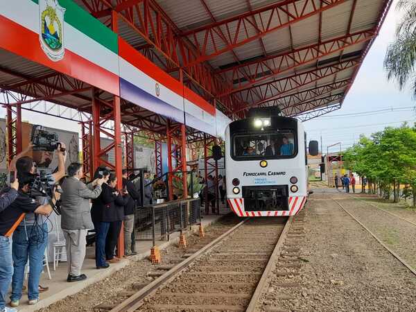 Luego de dos años, reactivan tren entre Posadas - Encarnación