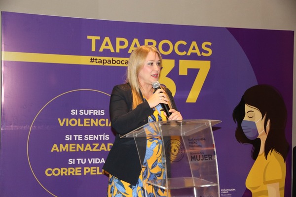 Relanzan campaña "Tapabocas 37" para asistir a mujeres víctimas de violencia - .::Agencia IP::.