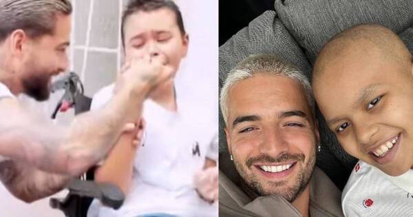 La Nación / “Los sueños se hacen realidad”, dijo Maluma tras regalar una casa a un niño con cáncer