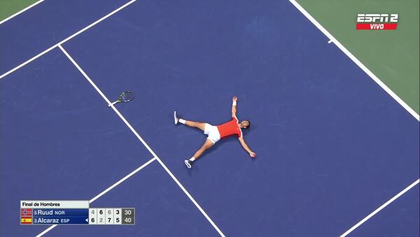 ¡Momentazo! La reacción de Alcaraz al ganar el US Open - Megacadena — Últimas Noticias de Paraguay