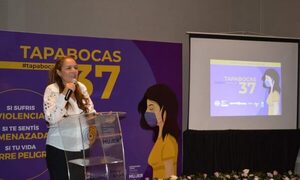 Relanzan campaña «Tapabocas 37» para asistir a mujeres víctimas de violencia
