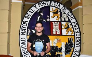 Estudiante de la UNE logra premio en Jornadas de Jóvenes Investigadores