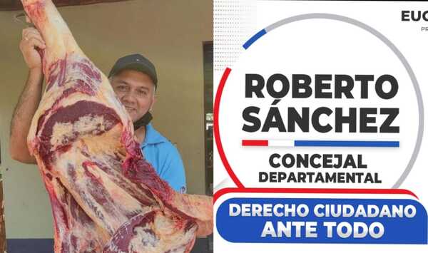 Alías “Tarzán” es candidato a concejal departamental en Amambay