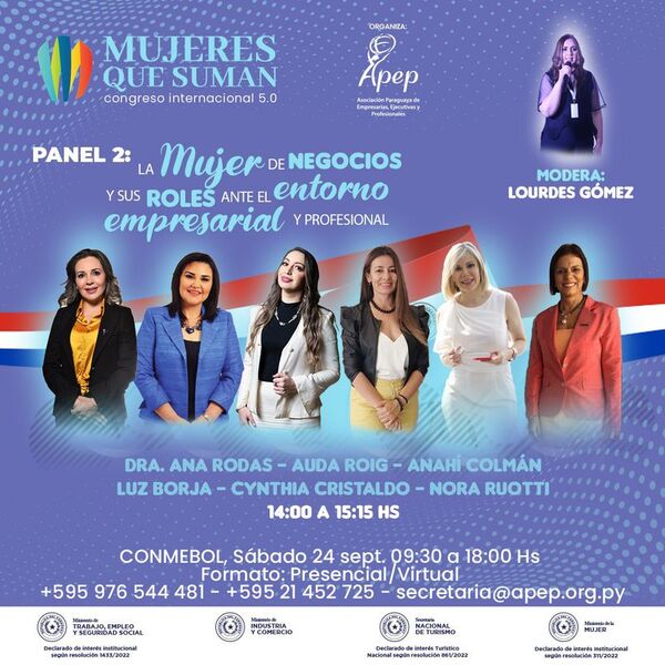 Llega el Congreso Mujeres que suman 5.0