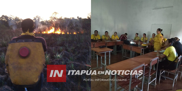 UNIDAD 114° DE CBVP DE CHAIPÉ TENDRÁN INSTRUCTOR DE INCENDIOS FORESTALES